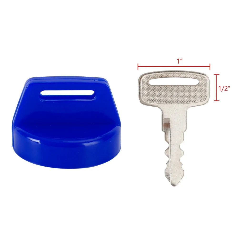 Polaris RZR XP 1000 900 800 Ranger Sportsman Cubierta para llave de encendido azul con tuerca
