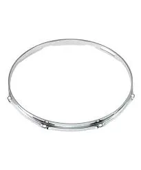 Aro Power Beat para Tarola 14" con 8 Perforaciones, Cromado POWERBEAT
