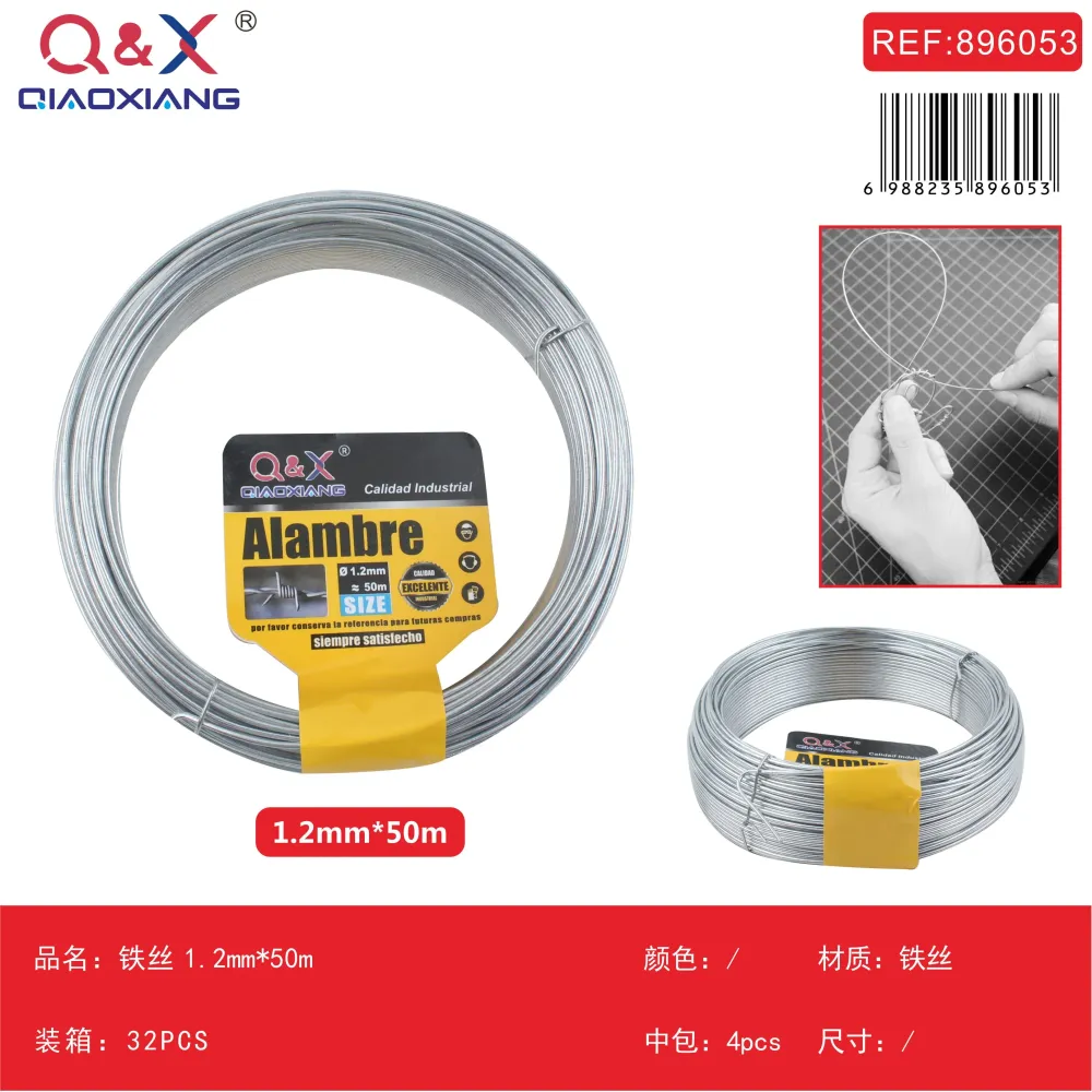 Alambre de hierro 1,2 mm × 50 m Q&X
