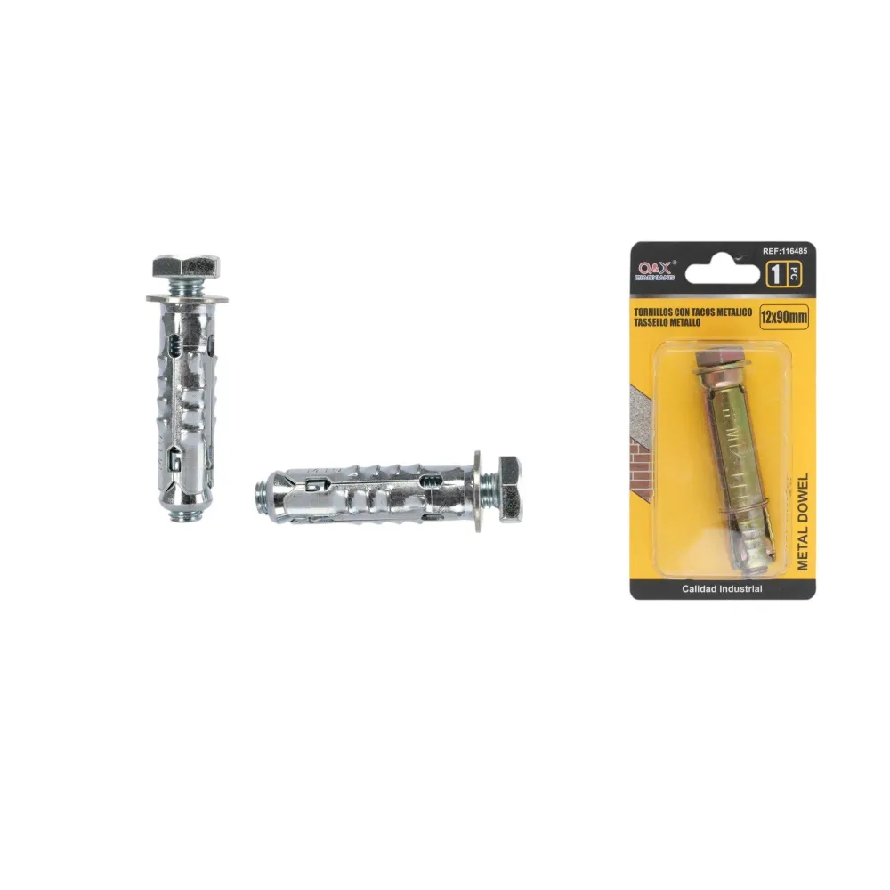 Anclaje metálico 12×90 mm 1 pcs Q&X