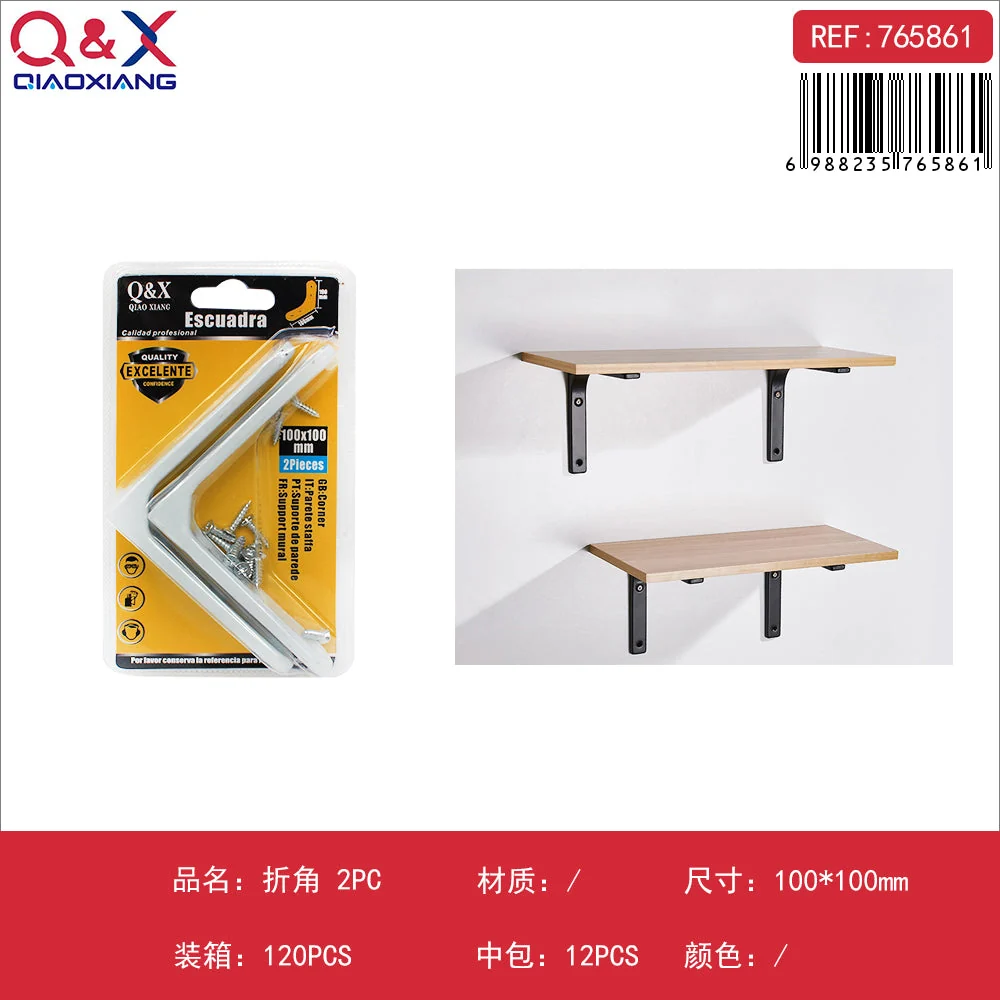 Escuadra reforzada 100×100 2 pcs Q&X