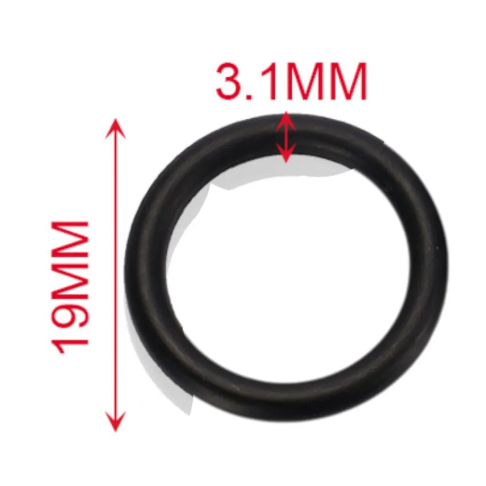 O-ring de goma 19×3.1 mm 18 pcs Q&X