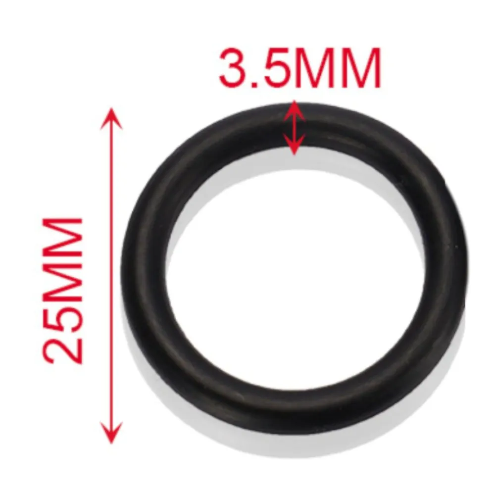 O-ring de goma 25×3.5 mm 14 pcs Q&X