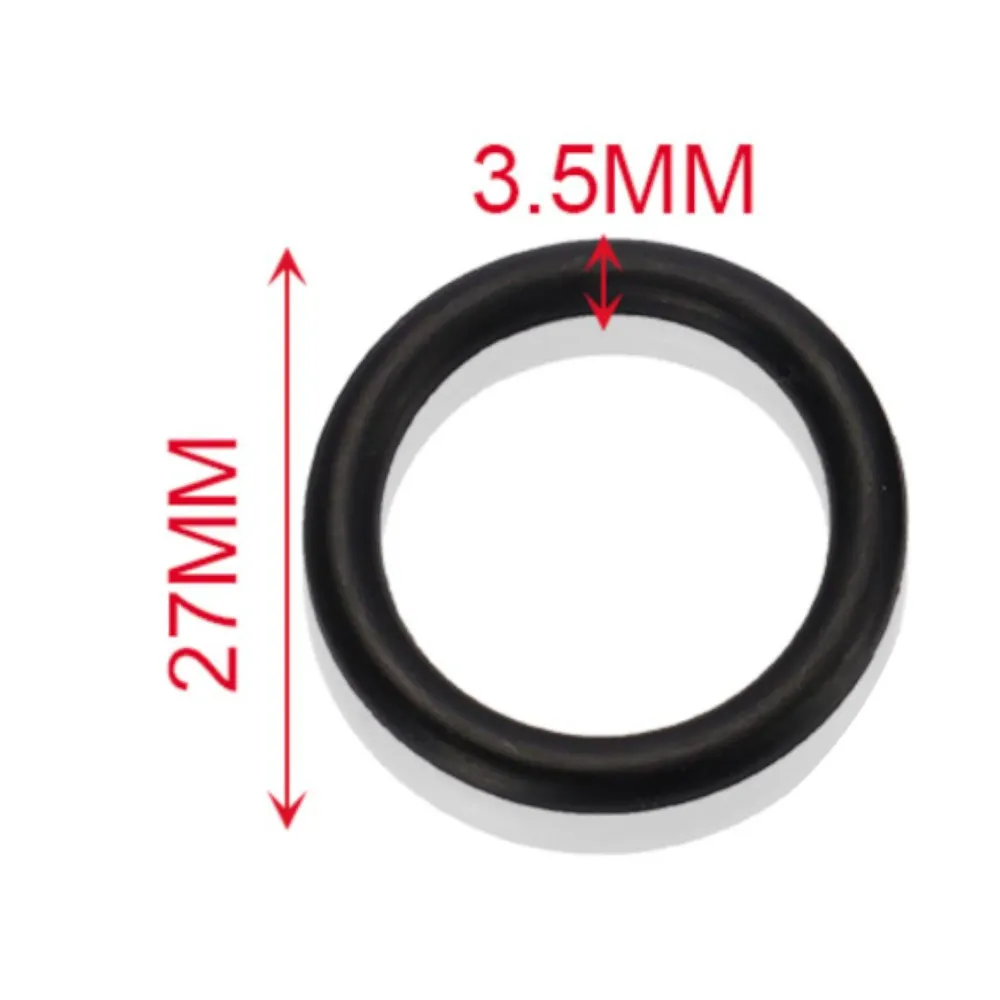 O-ring de goma 27×3.5 mm 9 pcs Q&X