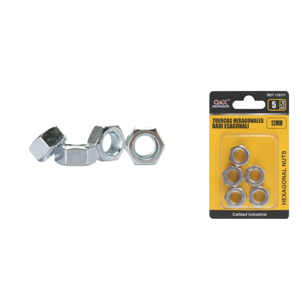 Tuerca M12 5 pcs Q&X