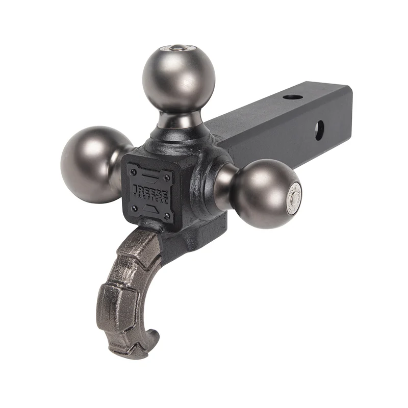 SOPORTE DE TRI-BALL DE 8" DE L, NEGRO Reese