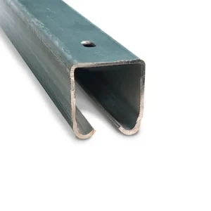 Riel Ducasse U100 para corrediza de colgar 2 metros hierro Galvanizado