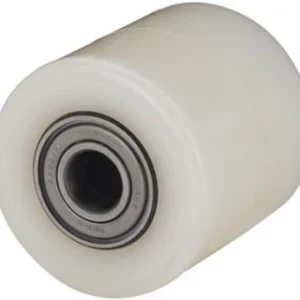 Rodillo KN 4-1304 650Kg. 82mm. Nylon blanco. KNB82-20-60. RUEDAS ALEX SLU