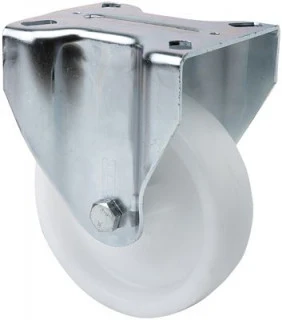 Rueda fij. ZV-UT 2-0236 130Kg. 80mm. Poliamix blanco 17ZVL80 RUEDAS ALEX SLU
