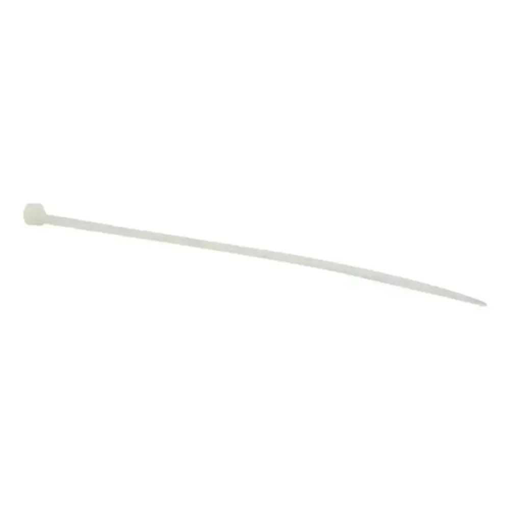 Paquete 100pz Cinchos Plasticos Sanelec 5780 2.5mm x 100mm Color Natural