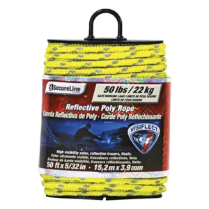 CUERDA 5/32"X50' AMARILLA SecureLine