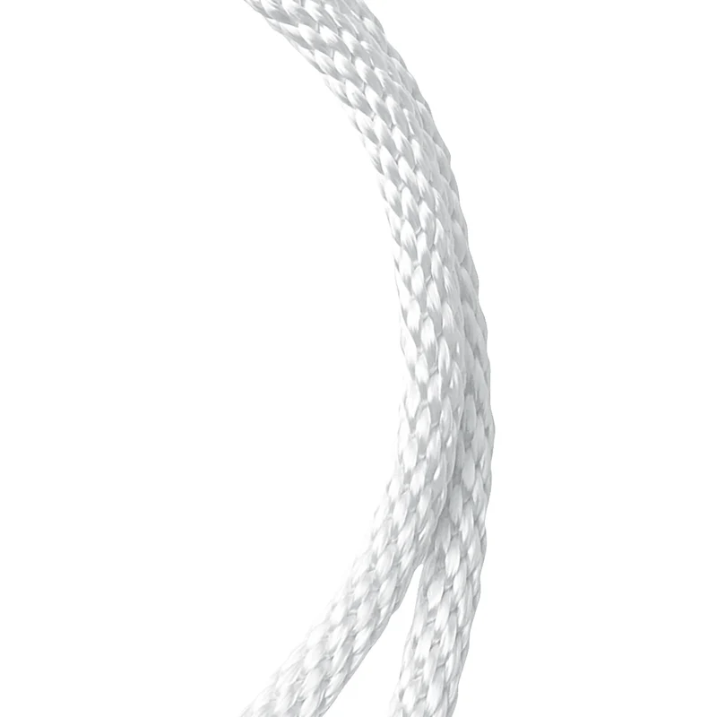 Cuerda trenzada sólida de nailon blanco Lehigh Group SNR46 de 1/8" x 600' SecureLine