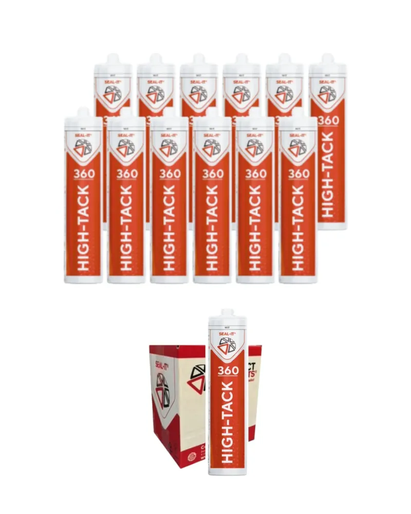 COMBO - 12 UNIDADES DE HIGH TACK - SEAL-IT 360° - ALTO AGARRE - 290ML - COLOR BLANCO Sirena Home Store