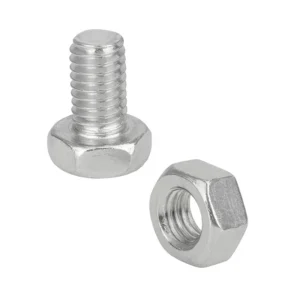 TORNILLO CON TUERCA HEXAGONAL GALVANIZADO Sirena Home Store