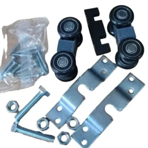 Sistema Puerta Corrediza Riel Colgante Dn 80 2 M