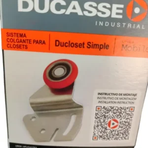 Sistema De Ruedas Duscloset Simple ( 2 Puertas) Ducasse