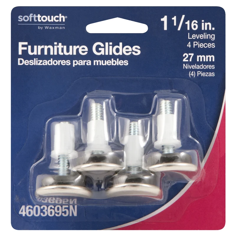 DESLIZADORES DE PLÁSTICO DE 1-1/16" DE ANCHO Softtouch