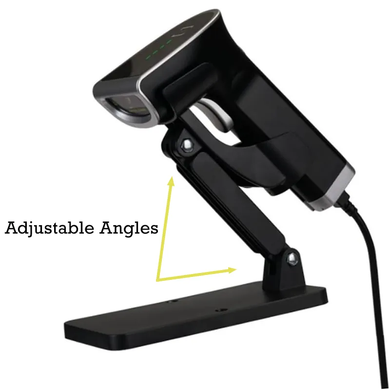 Soporte ajustable para escáner de código de barras para Zebra