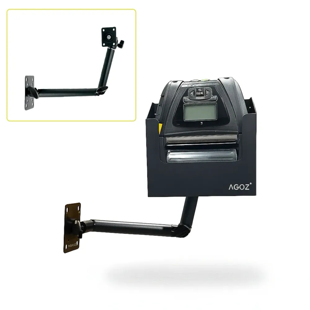 Soporte duradero de montura para montacargas de metal para impresora portátil Brother