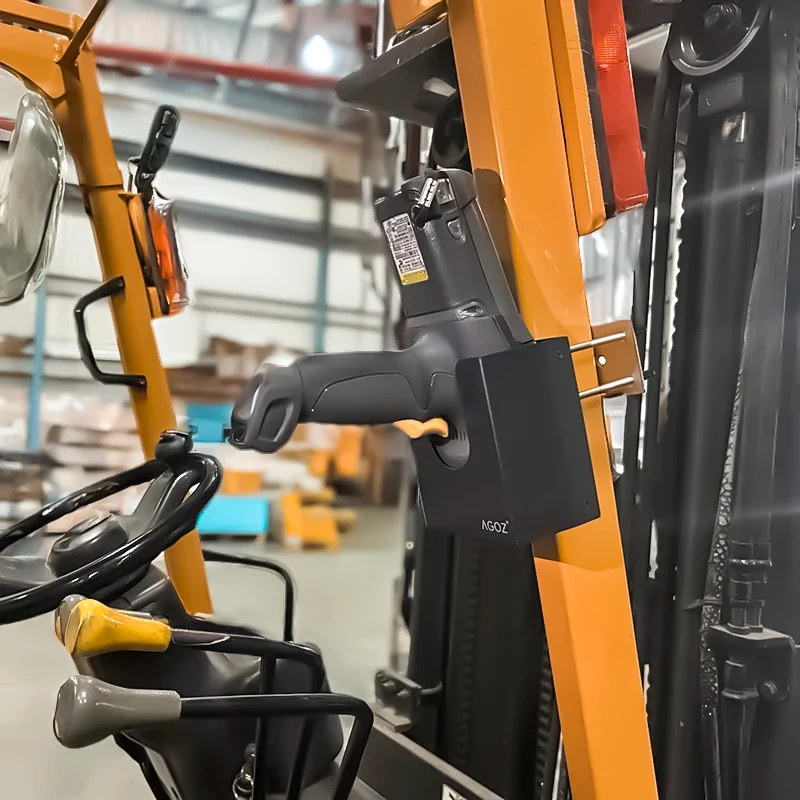 Soporte metálico para montacargas para escáner Keyence BT-A700