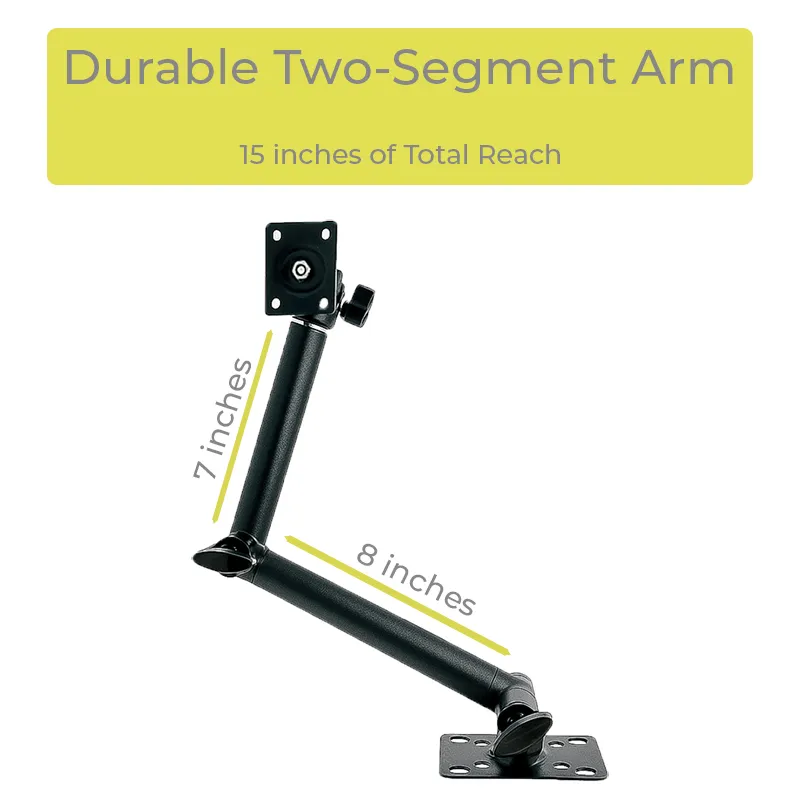 Soporte de montaje para impresora Star Micronics con brazo oscilante de metal industrial