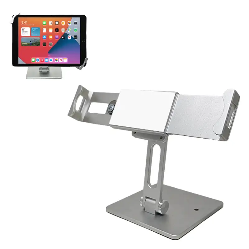 Soporte para tableta de mostrador para venta al por menor de alta resistencia - perfil bajo