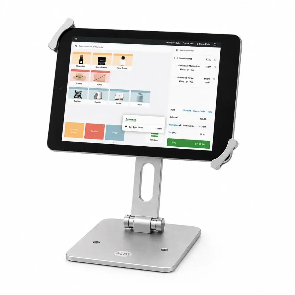 Soporte para tableta POS Elo I-Series 2.0 de 10" de alta resistencia - perfil bajo
