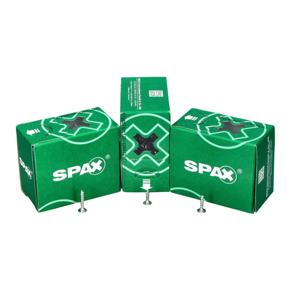 SPAX tornillo de cabeza plana para panel trasero 3,5 x 40 mm 400 piezas (2x 21510103504051) Torx T-STAR Plus T20 para pane...
