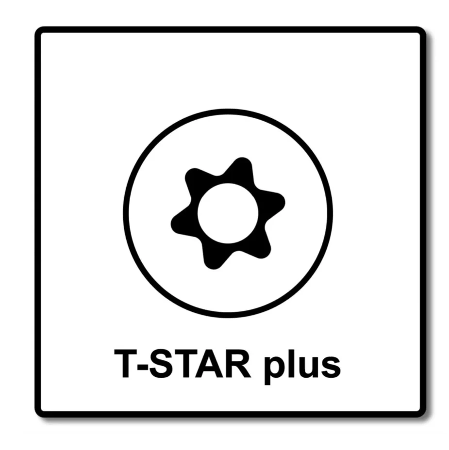 Tornillo cabeza placa SPAX HI.FORCE 6,0 x 200 mm 50 piezas (0251010602005) Torx T-Star Plus T30 rosca parcial Wirox 4Cut