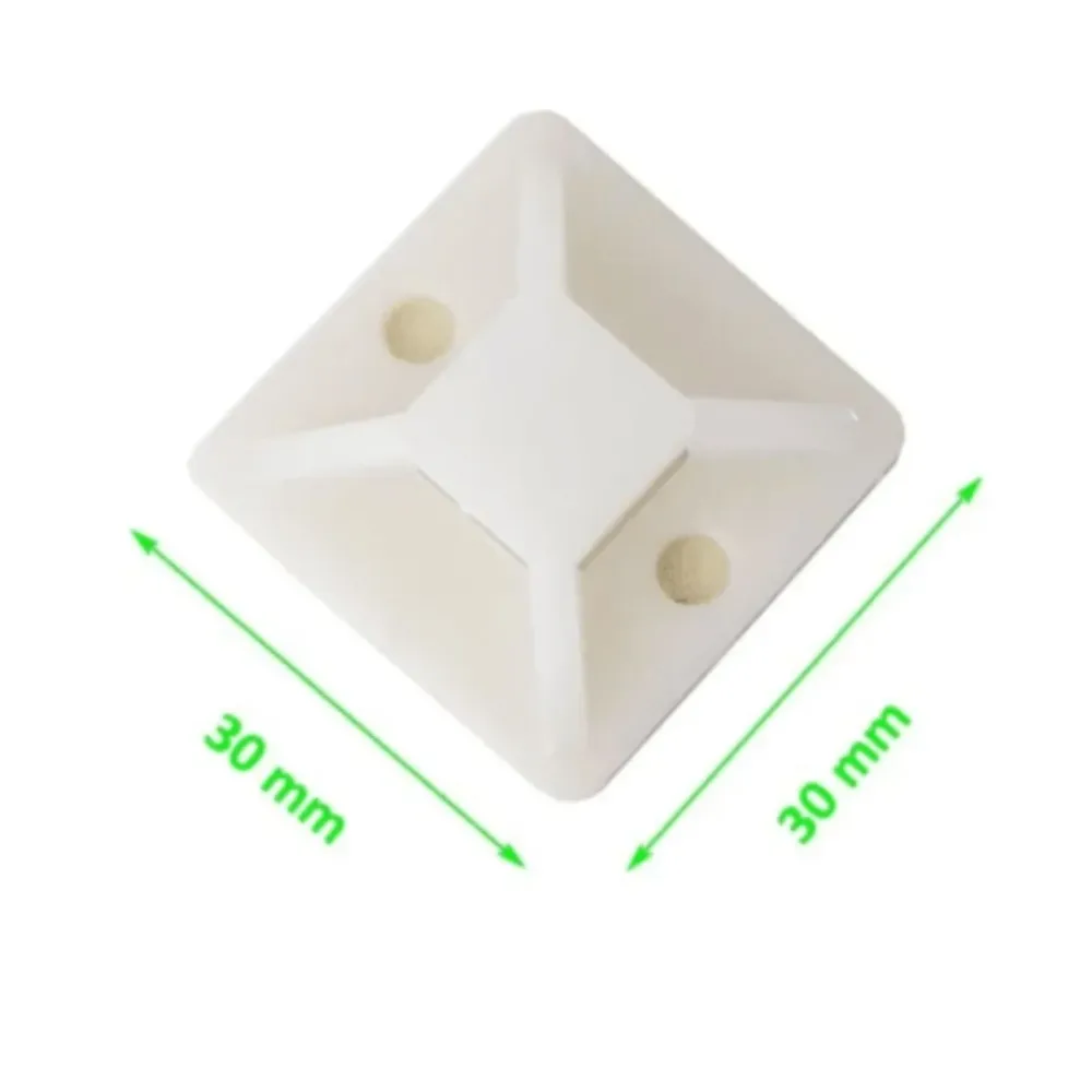 Base autoadhesiva natural 30*30mm 20 unidades Stanford