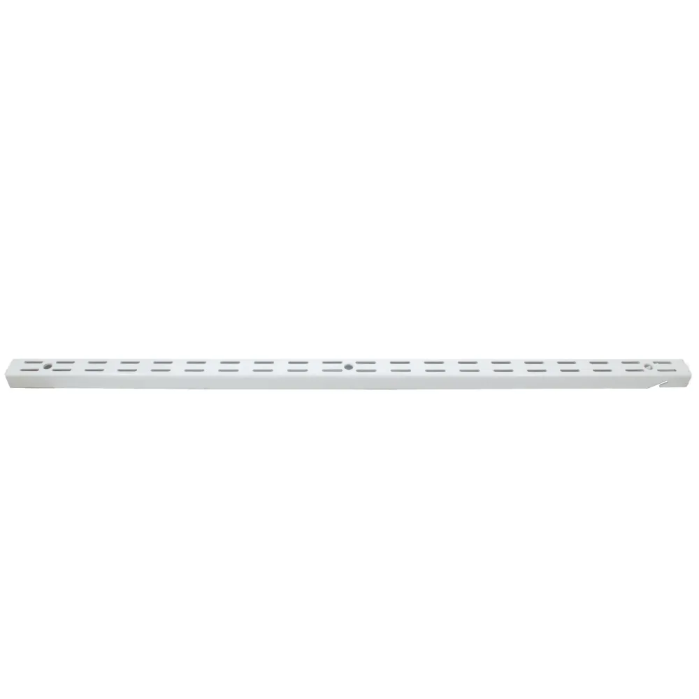 Riel de pared de doble riel de 63" de servicio estándar, color blanco Stone Harbor Hardware