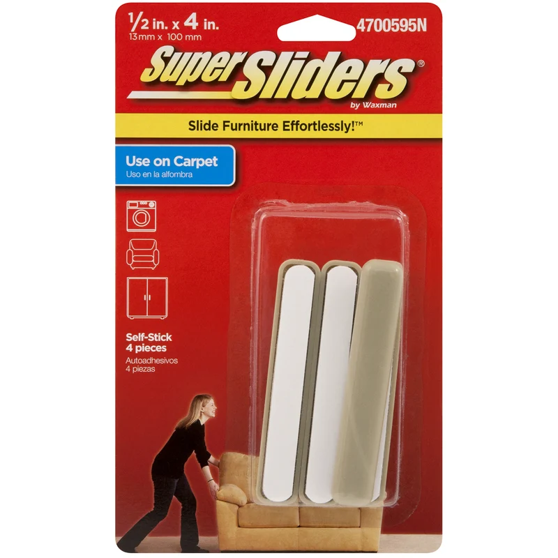 DESLIZADORES PLÁSTICOS TAN 4X1/2" SuperSliders
