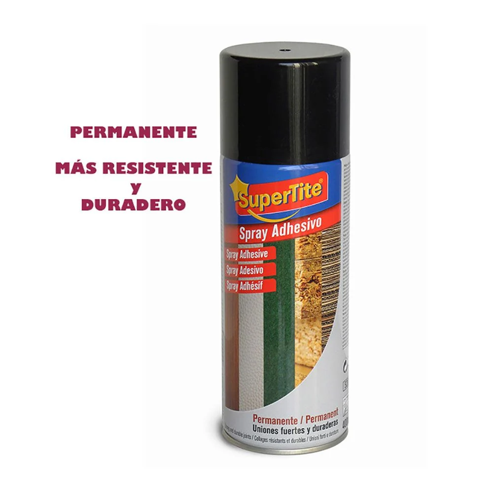 ADHESIVO CONTACTO PERMANENTE SPRAY 400 ml SUPERTITE