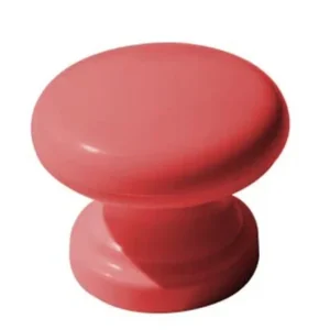 Tirador de plastico perilla pequeño rojo Taviexport