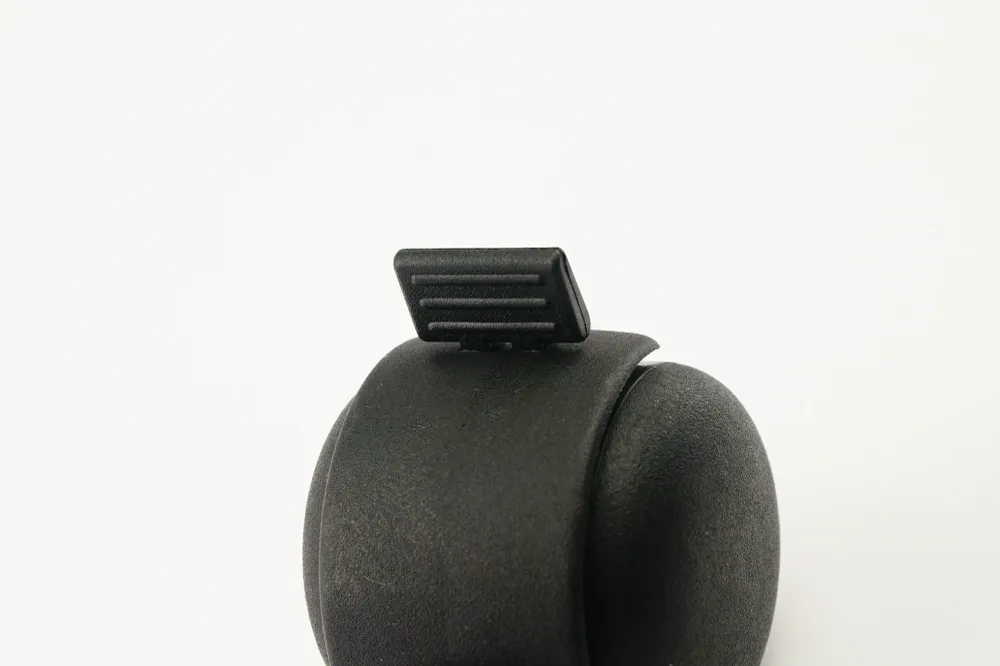 RUEDA PLASTICA DE POLIPROPILENO NEGRO CON ROSCA GIRATORIA CON FRENO - 50 MM, 40 KG - 50 MM, 40 KG - 50 MM, 40 KG TENTE