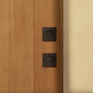 Tirador embutido para puertas Regent pequeño - Bronce