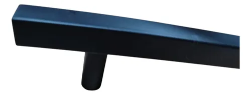 Tirador Essenza 76/127 Inoxidable color Negro