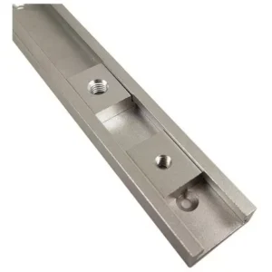 T Track, Guia Macho (T) De Aluminio 8500 de largo Roscas M6 y M8