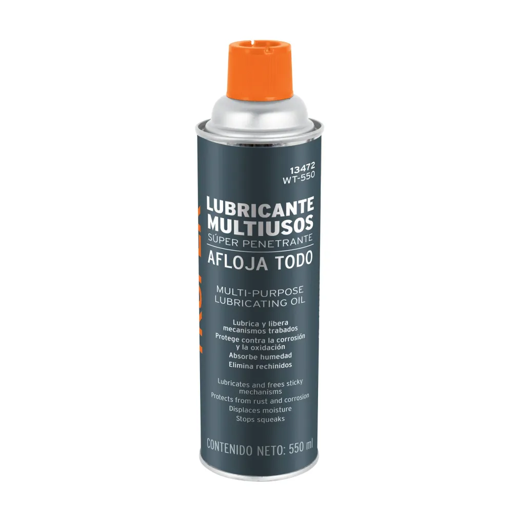Aceite multiusos en aerosol, 550ml (19oz), Truper 13472 WT-550