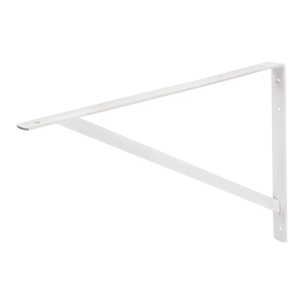 Escuadra Estante Reforzada Blanca 13"x 20" Truper Mer-20b