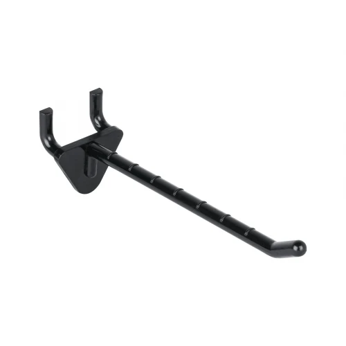 Gancho de plástico para perfocel y para ranurado, 4', Truper 55963 GA-4P