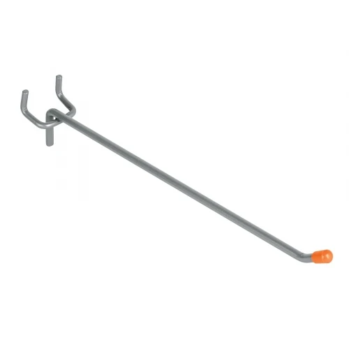 Gancho recto de 8' para perfocel y panel ranurado, Truper 50155 GA-8