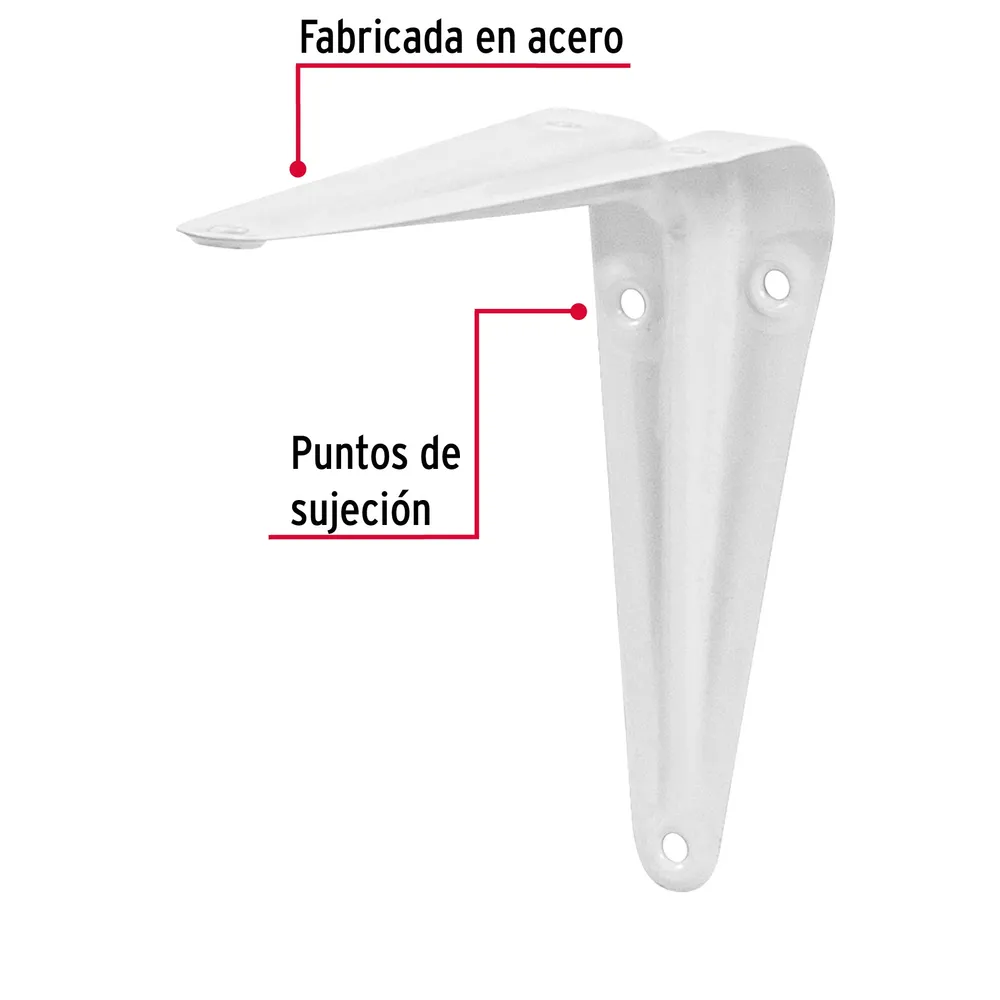 Juego de Escuadras Estante 4" x 5" con 12 Piezas Truper ME-5B