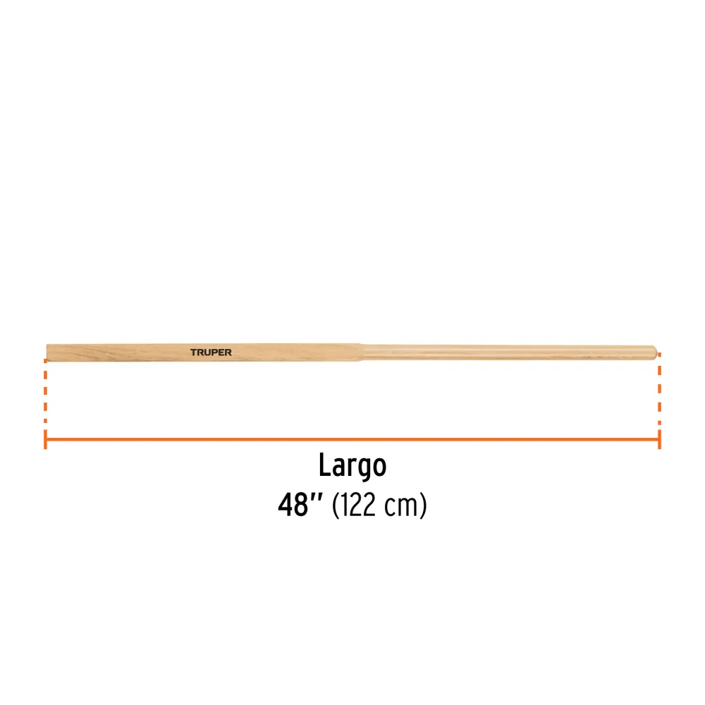 Mango cuadrado 33 mm repuesto p/cavadores CA-34/36/38, 48' 102751 MG-CA-468 Truper