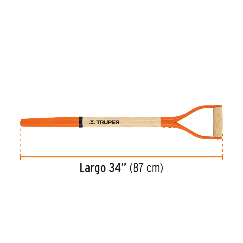Mango repuesto para bieldo Jardinero 'Y' Classic, Truper 15934 MG-BJY