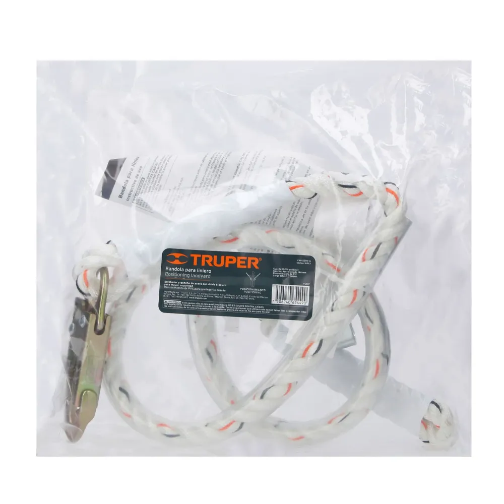 Truper CAB-5298-16 Bandola de posicionamiento, 1.7 m