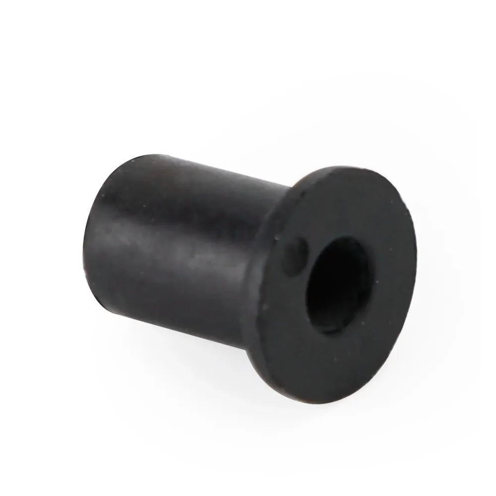 Tuercas de goma M4 para pozos Tuercas para pozos para carenado & Paquete de 50 fijaciones de pantalla (orificio de 8 mm)