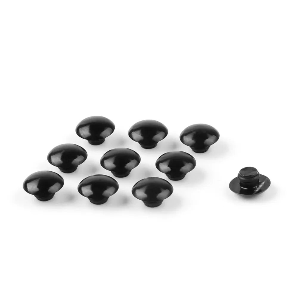 Universal Hex Socket Bolt Tornillo Tuerca Tapa de la cabeza para M6 6MM Motocicleta Genérico Negro