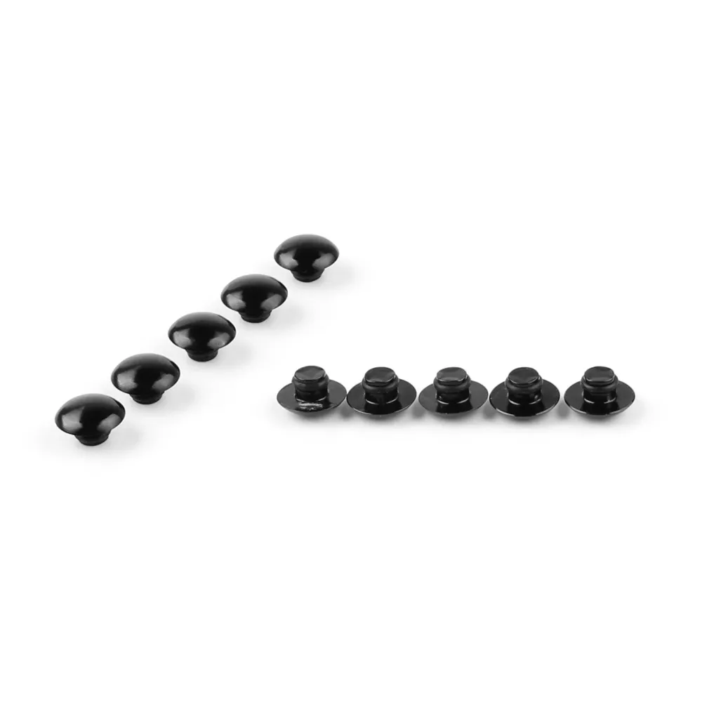 Universal Hex Socket Bolt Tornillo Tuerca Tapa de la cabeza para M6 6MM Motocicleta Genérico Negro