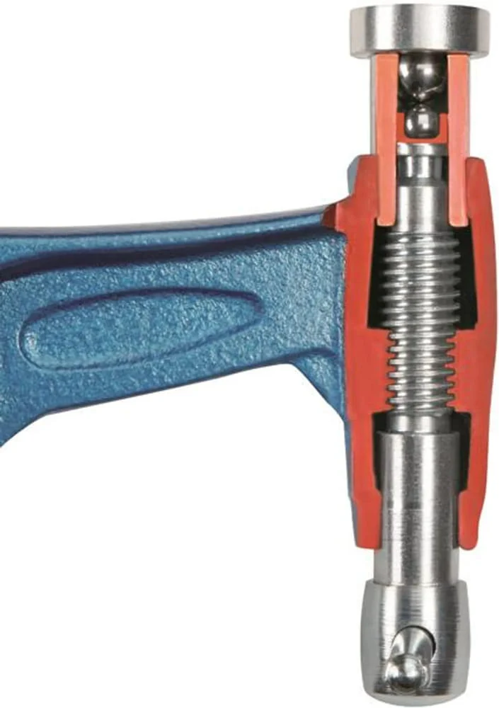 Abrazadera de tornillo URKO 4003-H Ancho de sujeción 600 mm Proyección 140 mm ( 4000831739 )